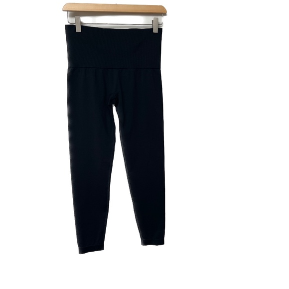 KNIX Good to Go Seamless Leggings Black Size M Wide Waistband Shaping - Picture 2 of 7